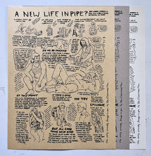 Load image into Gallery viewer, NEW LIFE IN PIPE Art Print on Heavy Vintage Paper 8” x 10” (Edition of 3 total)