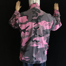 Load image into Gallery viewer, Vintage The Hiding Man™ All Over Pink Camo Army Jacket 1/1 Hand Illustrated Coat