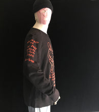 Load image into Gallery viewer, Griffith Park Hiding Man 1/1 Bleach Illustrated LVC Levi's Crew Neck Sweatshirt 23x29 Large XL