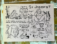 Load image into Gallery viewer, I Go To Burbank Poster - Limited Edition ( #d /5 ) Signed Art Print on Vintage Paper