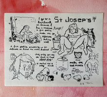 Load image into Gallery viewer, I Go To Burbank Poster - Limited Edition ( #d /5 ) Signed Art Print on Vintage Paper