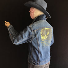 Load image into Gallery viewer, "Say uh, you seen a fella with a, well...(hangs head, spits, rubs foot into dirt trail) with a sorta...melty like face come run through here?"