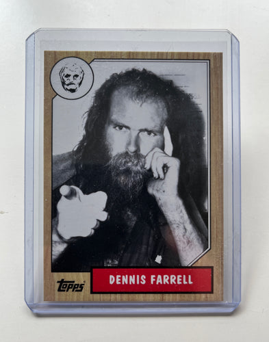 1987 Topps Dennis Farrell Rookie Card 1/15 Total Issued - Griffith Park Hero Hermit