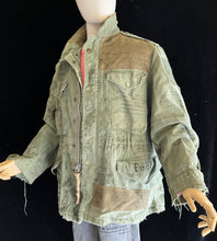 Load image into Gallery viewer, Vtg Hand Illustrated Secrets of The Griffith Park Hiding Man M-1951 Army Jacket Large 1-of-1 Original