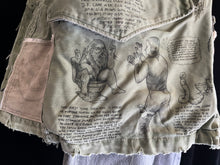 Load image into Gallery viewer, Vtg Hand Illustrated Secrets of The Griffith Park Hiding Man M-1951 Army Jacket Large 1-of-1 Original