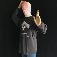 Load image into Gallery viewer, Vintage Do What Thou Wilt in Griffith Park With Anton LaVey Long Sleeve Shirt 22x30 Medium