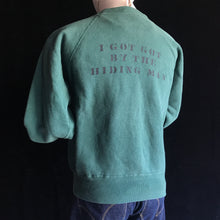 Load image into Gallery viewer, Vintage L.A. River aka I Got Got Crew Neck 1960s Athletic Sweatshirt (Forest Green) 22x24 Medium