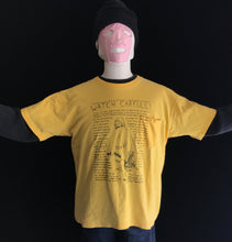 Load image into Gallery viewer, Vintage Watch Carfull Pocket T-Shirt (Yellow) 23x25 Medium Large