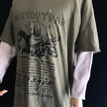 Load image into Gallery viewer, Vintage 90s Griffith Park Fuck You Tram Thrashed Sun Faded T-Shirt 23x28 Large XL