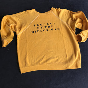 Vintage L.A. River aka I Got Got Crew Neck Sweatshirt (Canary) 22x22 Medium