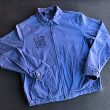 Load image into Gallery viewer, Vintage I Go To Burbank / Beware In Burbank 90s Polo Dad Jacket 22x26 Medium