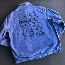 Load image into Gallery viewer, Vintage I Go To Burbank / Beware In Burbank 90s Polo Dad Jacket 22x26 Medium