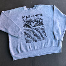 Load image into Gallery viewer, Vintage Future Griffith Park Dead Body Club 80s Sporty Athletic (Gray) Sweatshirt 23x24 Medium Large