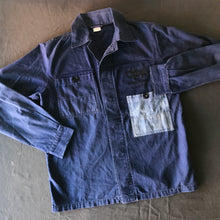 Load image into Gallery viewer, Vintage DPP Griffith Park Hiding Man French Chore Jacket (Indigo) 20x27 Small