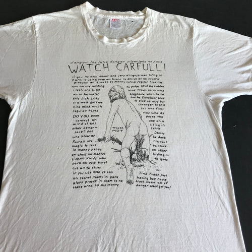 Vintage Watch Carfull Griffith Park Sickness T-Shirt (Thrashed)