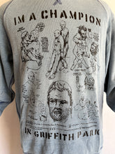 Load image into Gallery viewer, Griffith Park Champion 10th Anniversary Sweatshirt Med/Large 22x26 (Indigo)